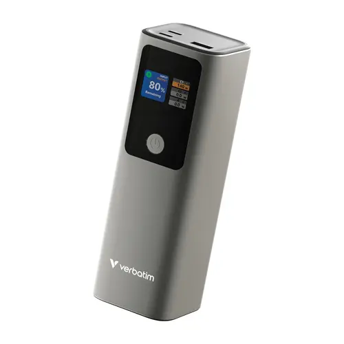 Външна батерия, Verbatim Charge 'n' Go Power Bank 27000mAh 183W Grey - image 3