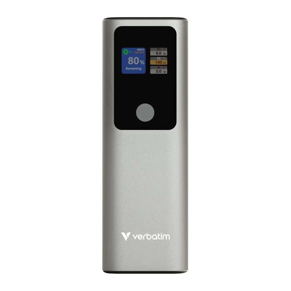 Εξωτερική μπαταρία, Verbatim Charge 'n' Go Power Bank 27000mAh 183W Γκρι - image 6