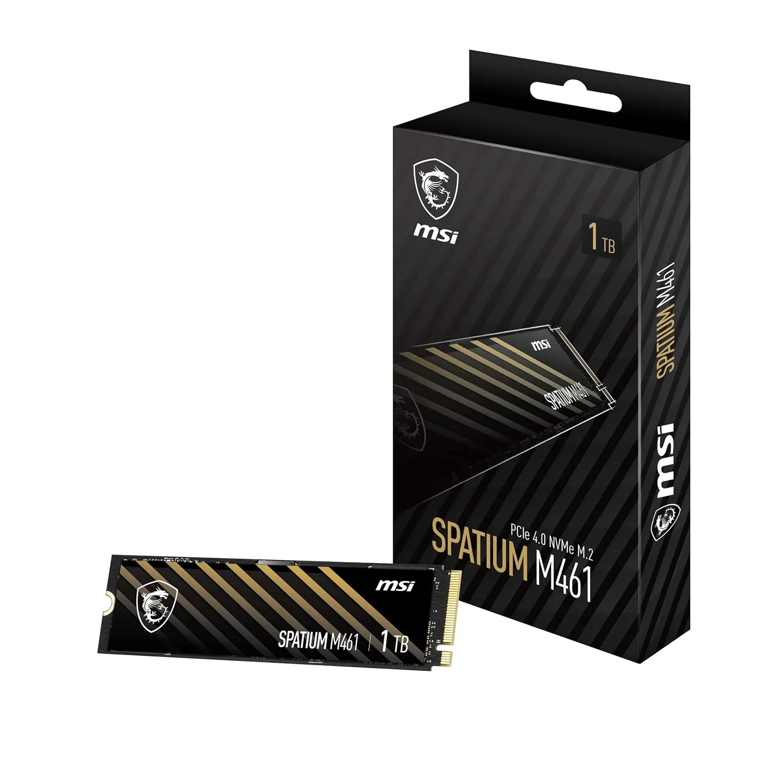 Твърд диск, MSI SSD SPATIUM M461 1T PCIE 4 - image 2