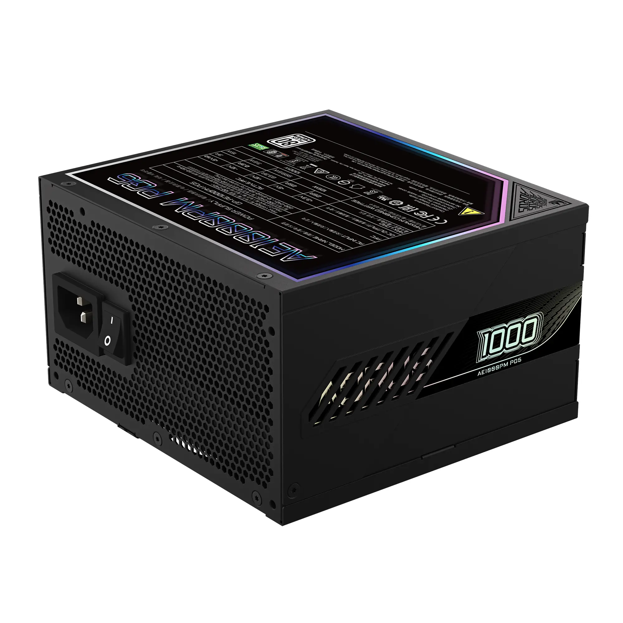 Τροφοδοτικό Gigabyte AORUS ELITE P1000W 80+ Platinum, PCIe 5.0 - image 2