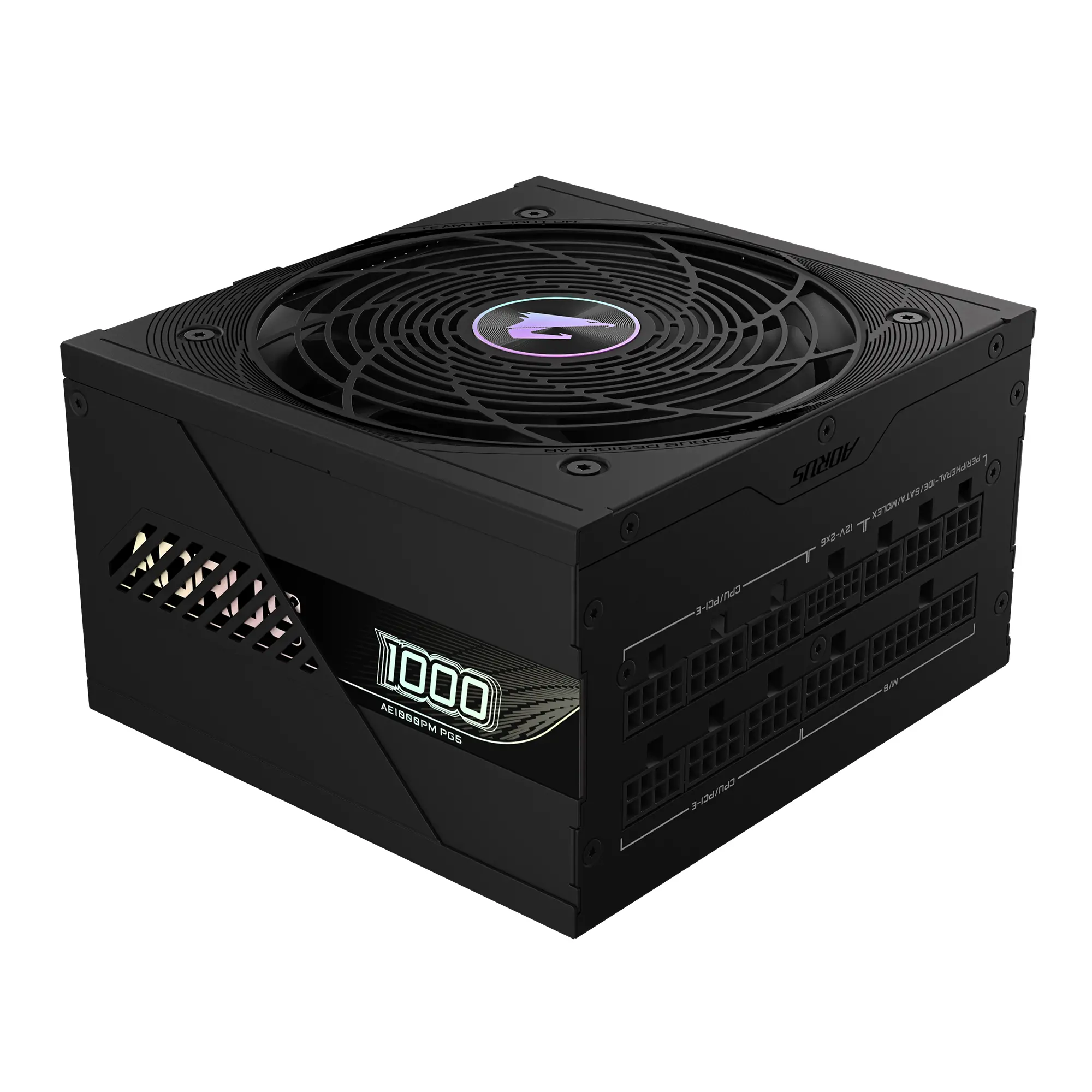 Захранващ блок Gigabyte AORUS ELITE P1000W 80+ Platinum, PCIe 5.0 - image 4
