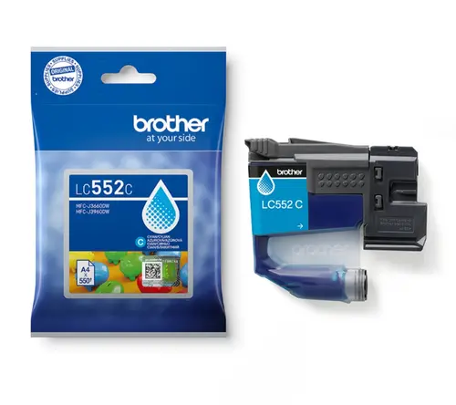 Консуматив, Brother LC-552 Cyan Ink Cartridge