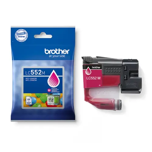 Консуматив, Brother LC-552 Magenta Ink Cartridge