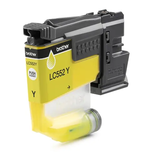 Консуматив, Brother LC-552 Yellow Ink Cartridge - image 1