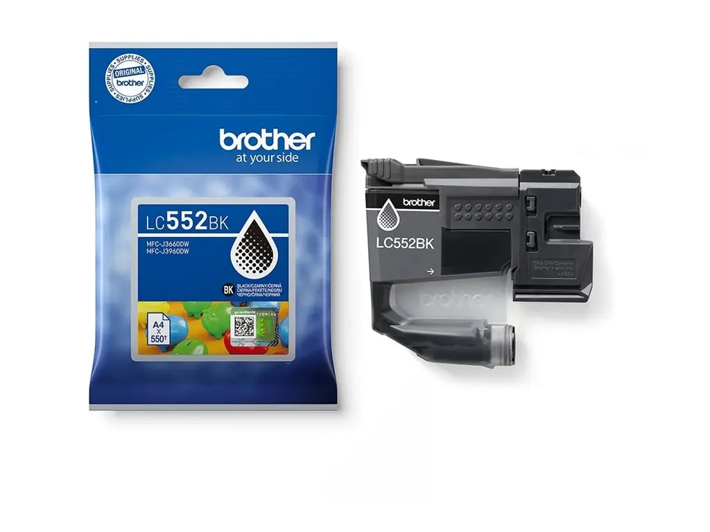 Консуматив, Brother LC-552 Black Ink Cartridge