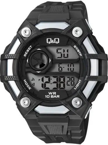 Ceas digital pentru bărbați Q&Q - G18A-005VY - 1
