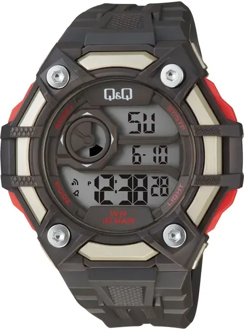 Ceas digital pentru bărbați Q&Q - G18A-007VY