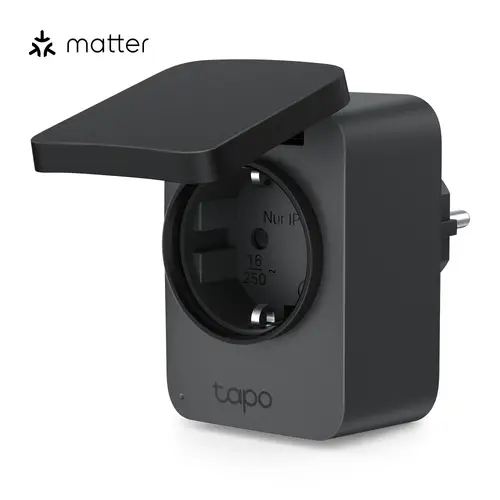 Управляем контакт TP-LINK Tapo P410M, Wi-Fi, 3680W, IP54, външен