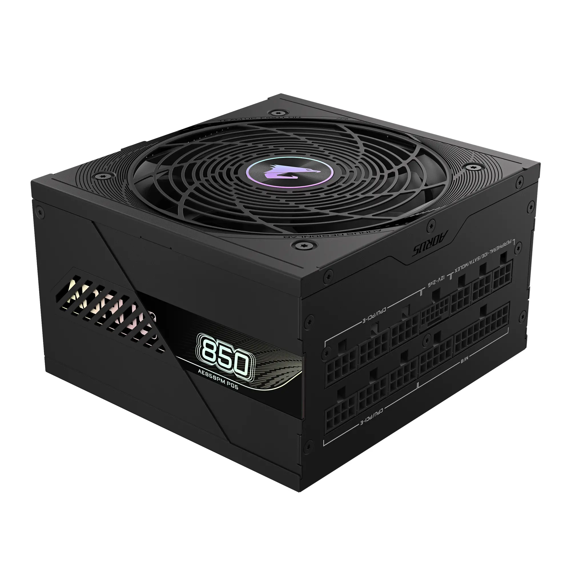 Захранващ блок Gigabyte AORUS ELITE P850W 80+ Platinum, PCIe 5.1 - image 3