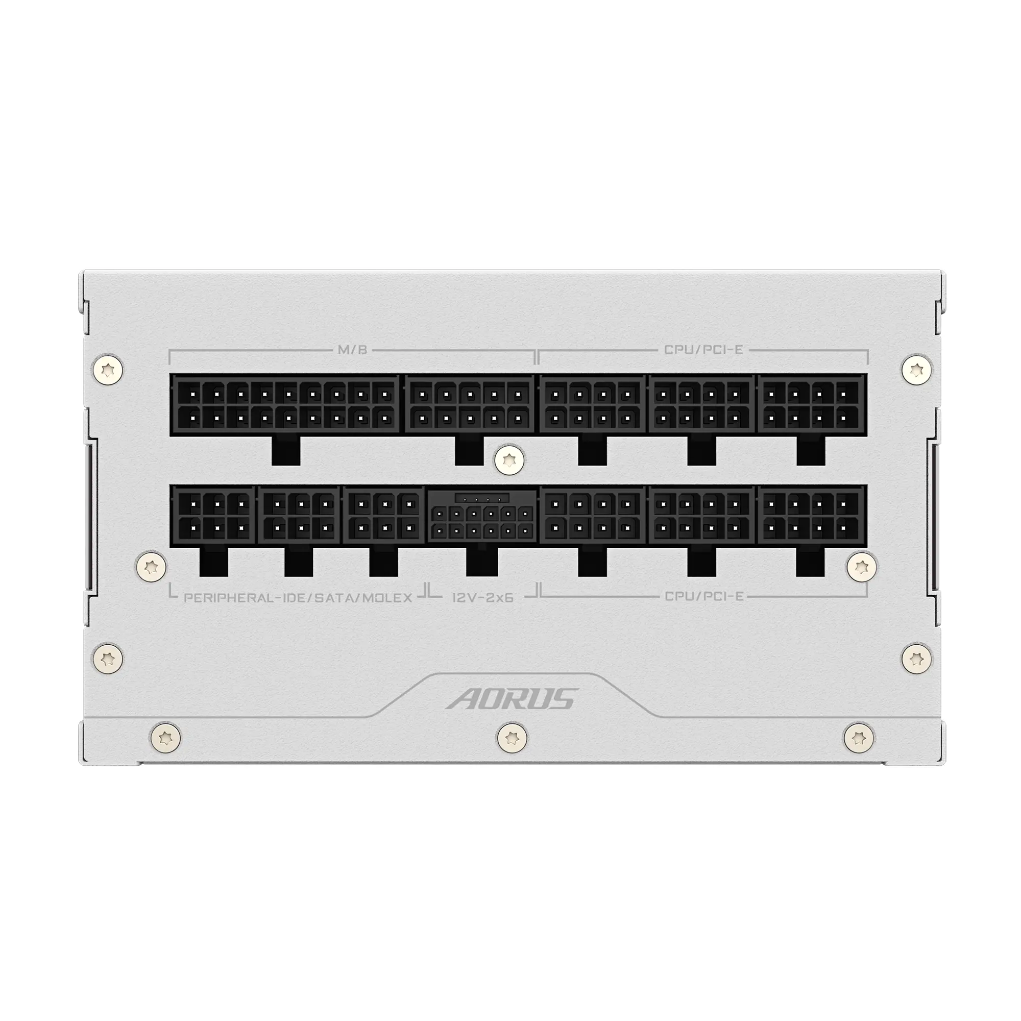 Захранващ блок Gigabyte AORUS ELITE P850W ICE 80+ Platinum, PCIe 5.1 - image 4