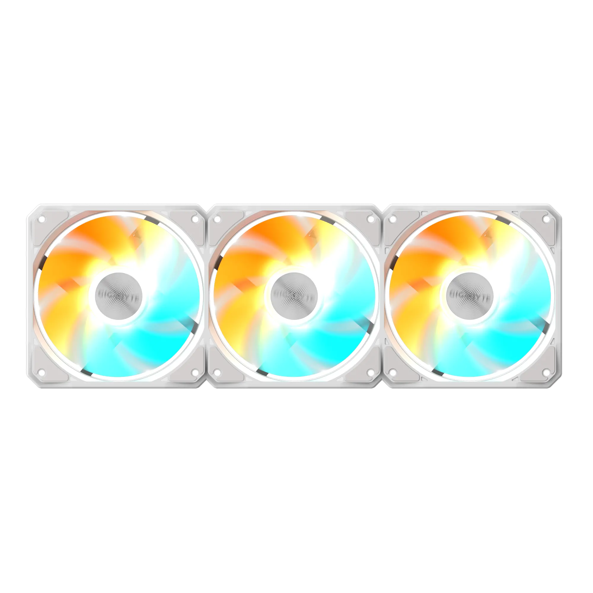Set ventilatoare 3-Pack GIGABYTE AORUS EZ CHAIN FAN 120 ICE, 120x120x25mm ARGB - image 4