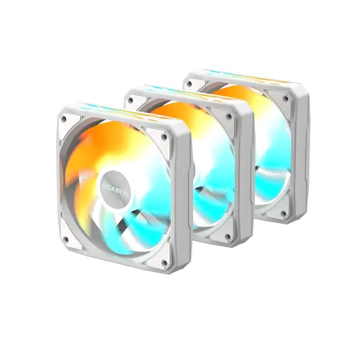 Σετ ανεμιστήρων 3-Pack GIGABYTE AORUS EZ CHAIN FAN 120 ICE, 120x120x25mm ARGB - 1