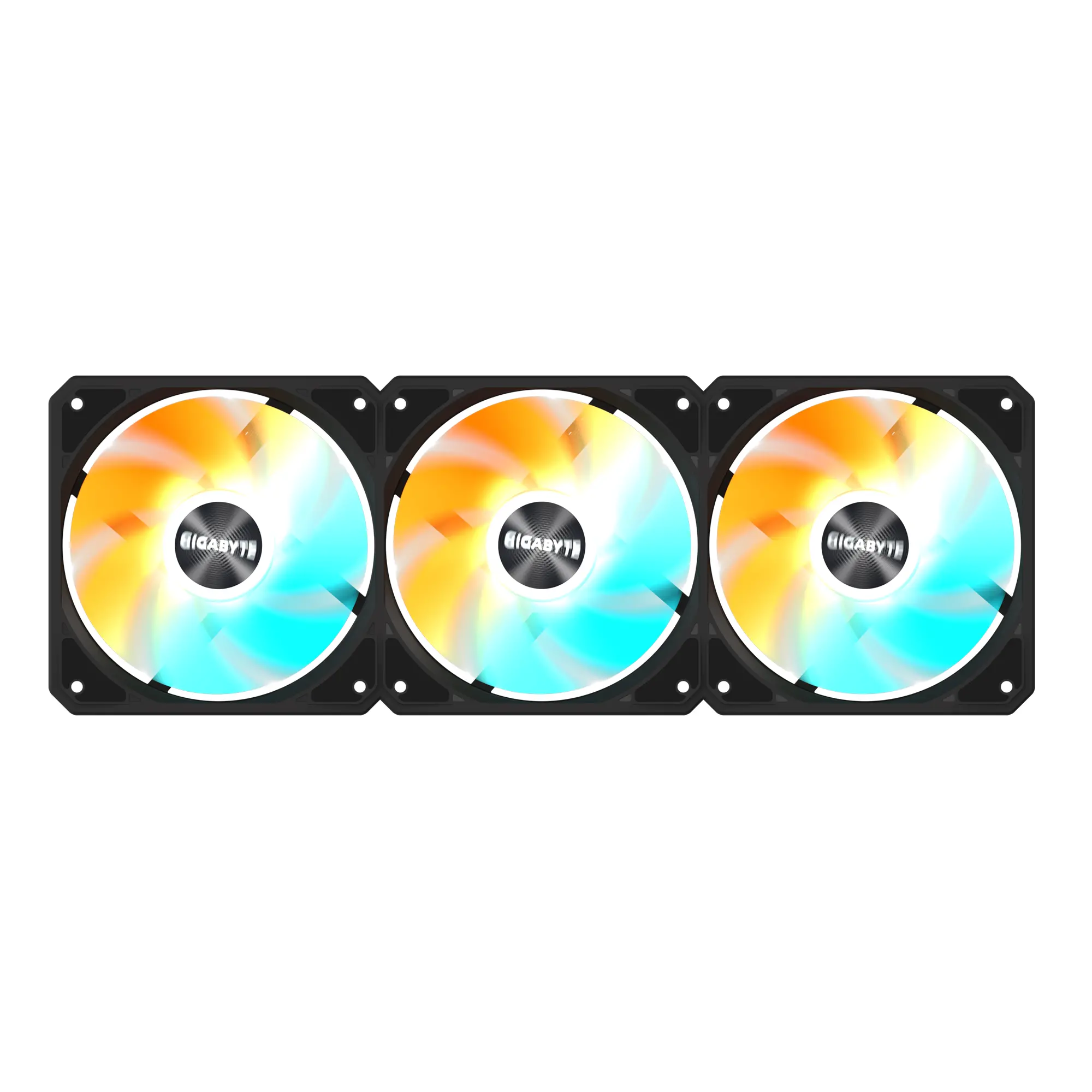 Комплект вентилатори 3-Pack GIGABYTE AORUS EZ CHAIN FAN 120, 120x120x25mm ARGB - image 3