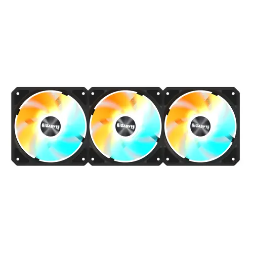 Комплект вентилатори 3-Pack GIGABYTE AORUS EZ CHAIN FAN 120, 120x120x25mm ARGB - image 3