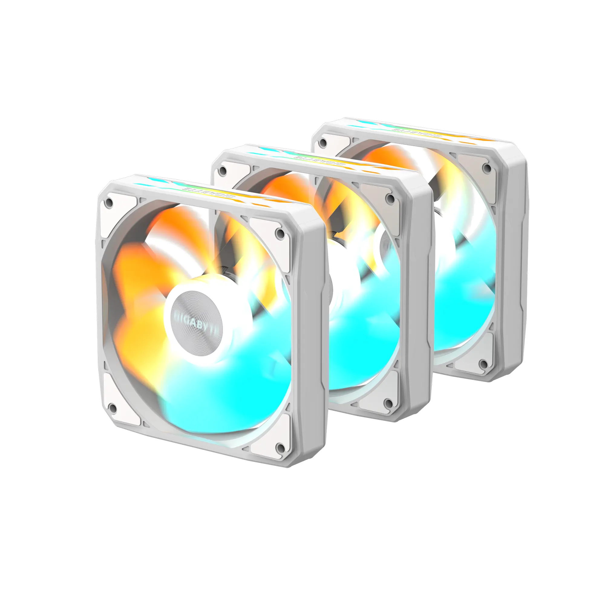 Σετ ανεμιστήρων 3-Pack GIGABYTE AORUS EZ CHAIN RVS FAN 120 ICE, 120x120x25mm ARGB