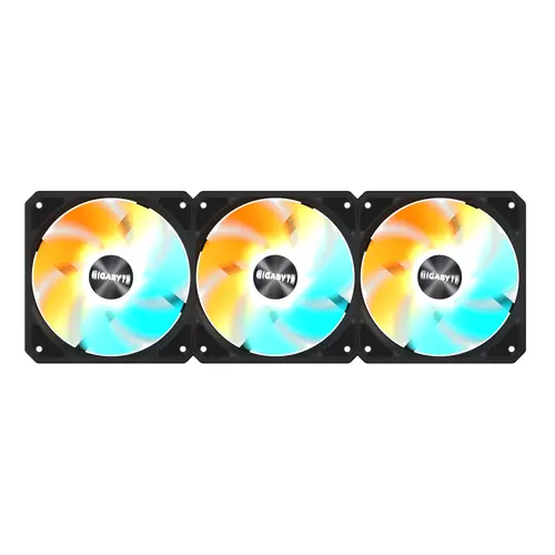 Set ventilatoare 3-Pack GIGABYTE AORUS EZ CHAIN RVS FAN 120 - 120x120x25mm ARGB - 5