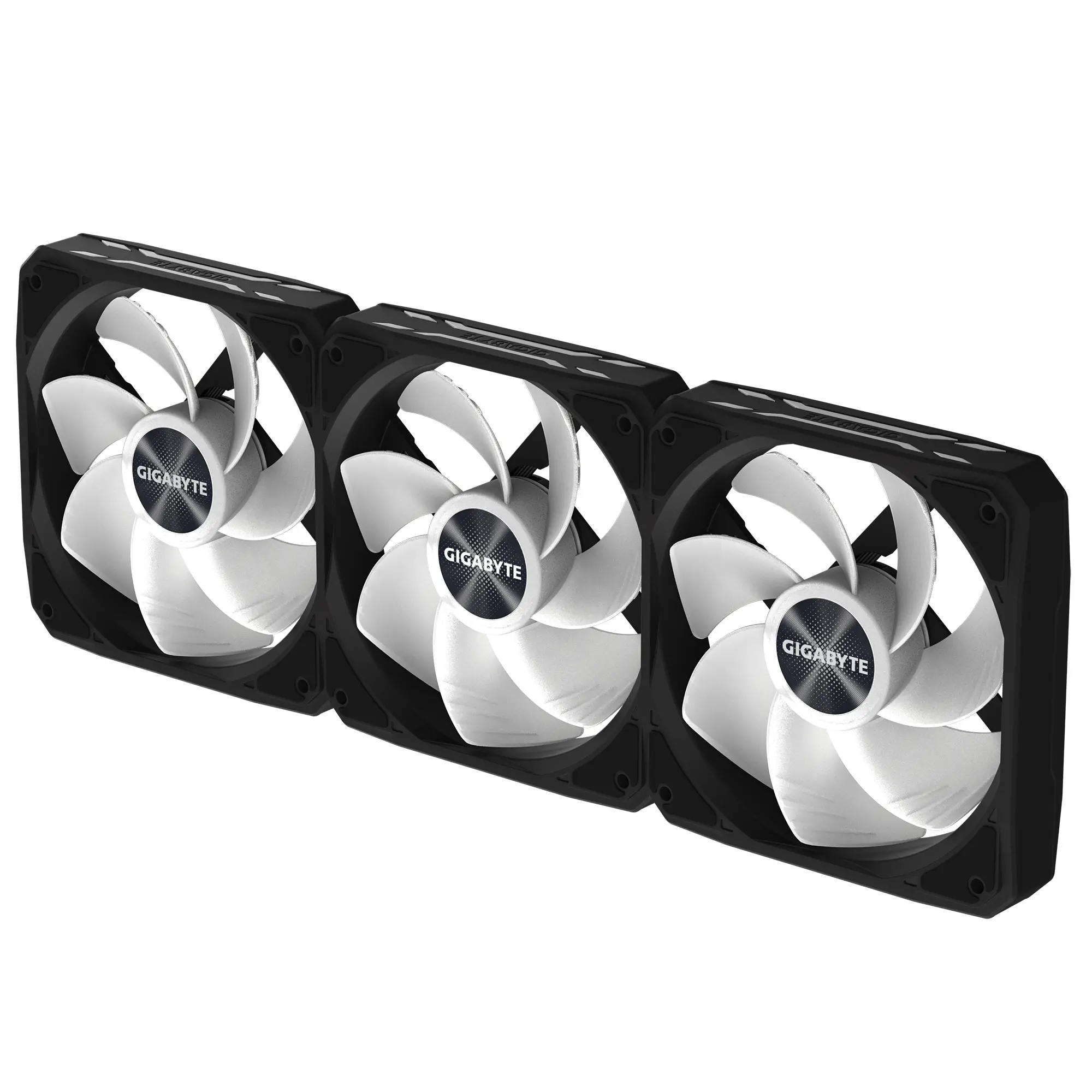 Комплект вентилатори 3-Pack GIGABYTE AORUS EZ CHAIN RVS FAN 120 - 120x120x25mm ARGB - image 5
