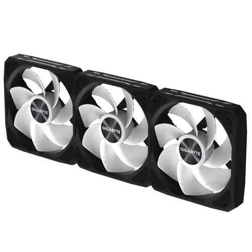 Комплект вентилатори 3-Pack GIGABYTE AORUS EZ CHAIN RVS FAN 120 - 120x120x25mm ARGB - image 5
