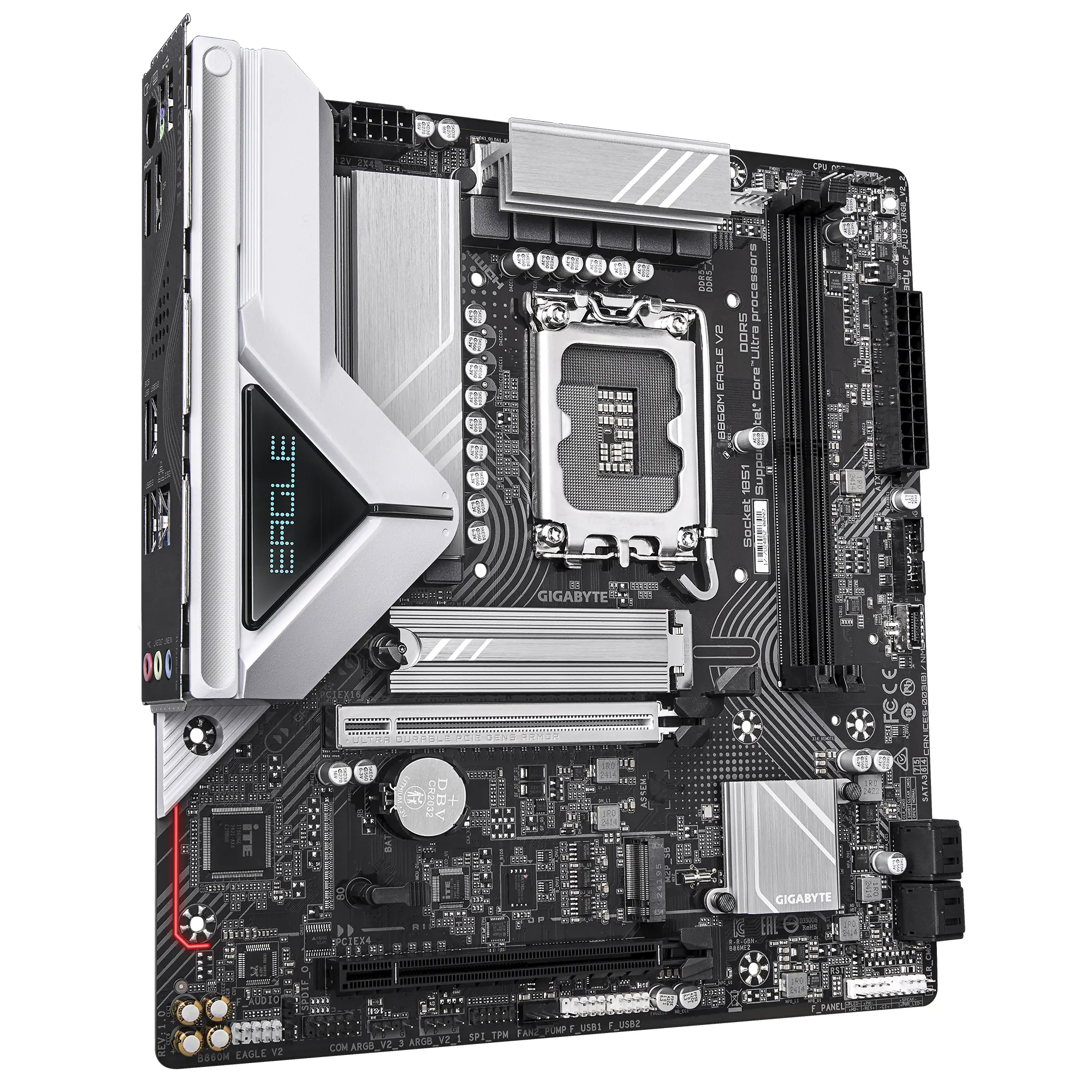 Дънна платка GIGABYTE B860M EAGLE V2, LGA 1851 - image 1