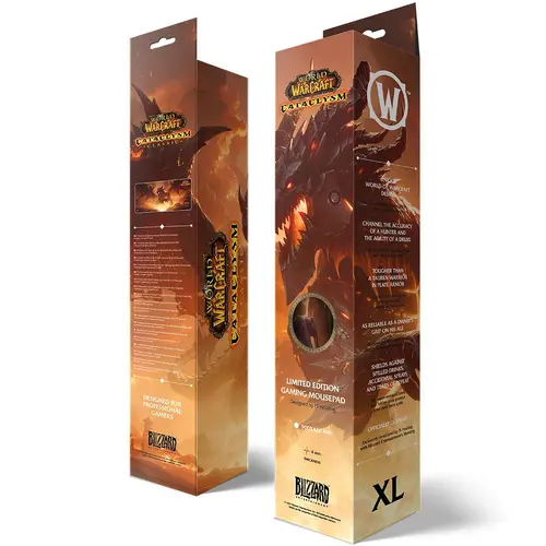 Геймърски пад World Of Warcraft Classic - Cataclysm Deathwing, XL - image 5