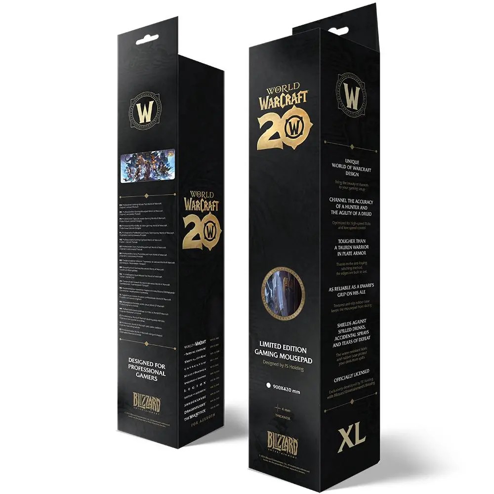 Геймърски пад World Of Warcraft - 20th Anniversary, XL - image 5