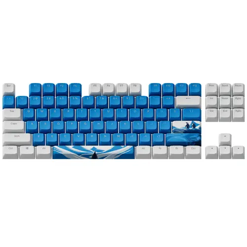 Κουμπιά για μηχανικό πληκτρολόγιο Dark Project - GeekBoy για ANSI & ISO Layout, PBT - 2