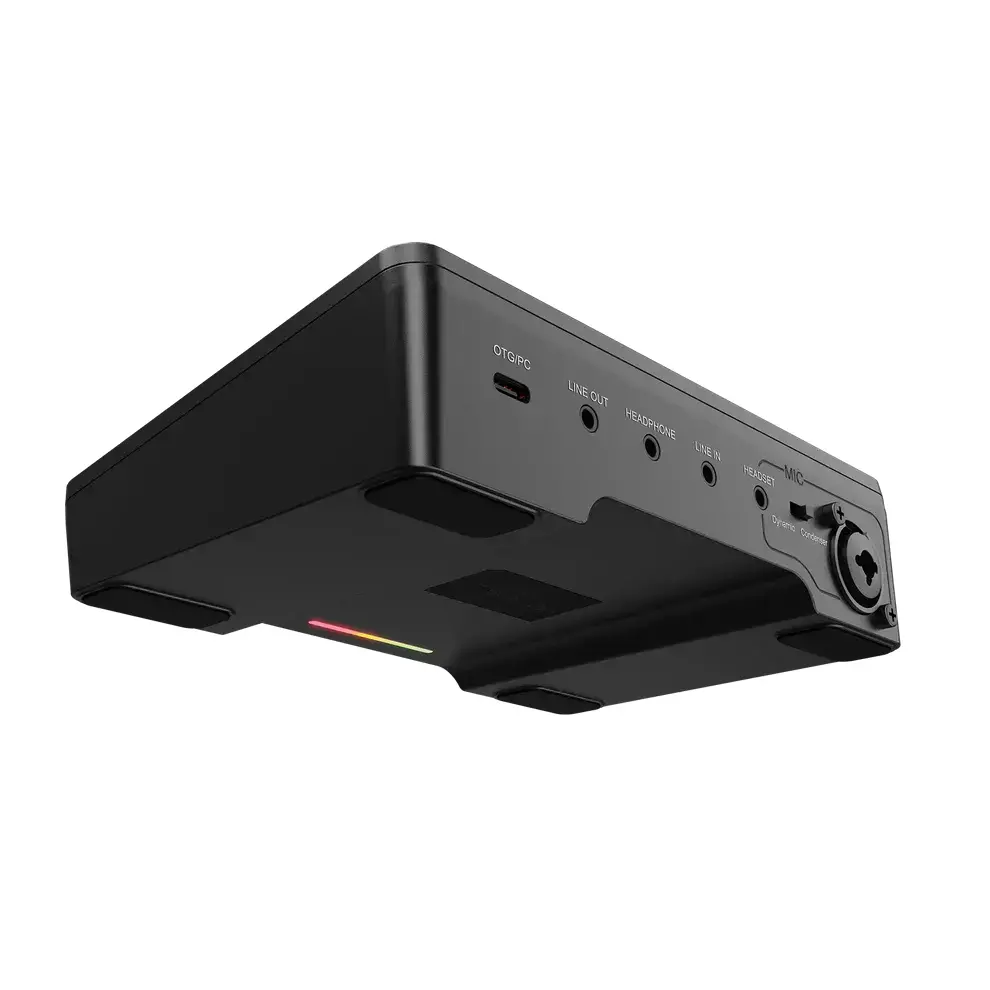Аудио Миксер FIFINE SC3 RGB Audio Interface - Black - image 5
