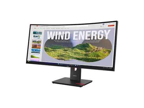 LENOVO ThinkVision T34WD-40 34inch 3440x1440 Curved VA 120Hz USB-C docking 96W Mirror power button Epeat Gold TCO10 - image 1
