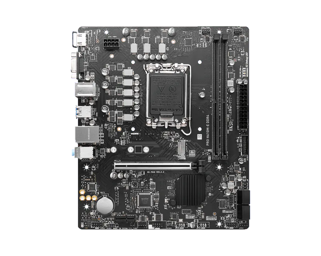 Дънна платка, MSI PRO H610M-E / LGA1700