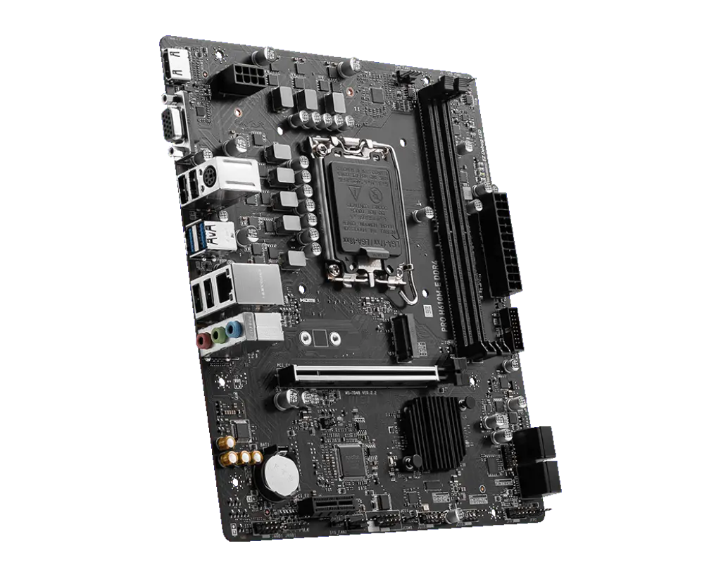 Дънна платка, MSI PRO H610M-E / LGA1700 - image 1