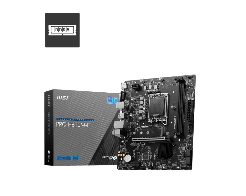 Дънна платка, MSI PRO H610M-E / LGA1700 - image 7