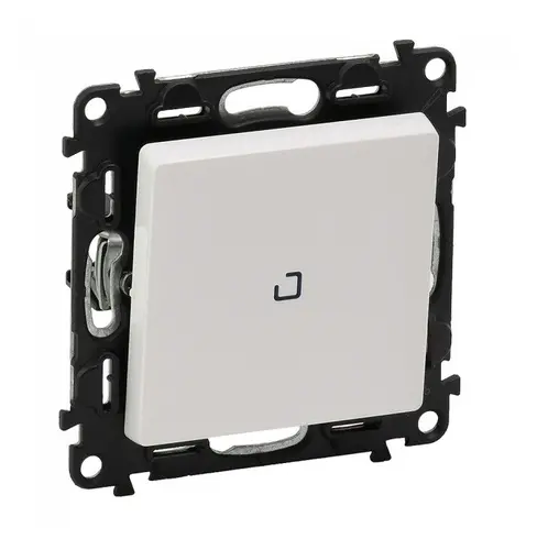 ЕДНОПОЛЮСЕН КЛЮЧ 10 AX 250 V~ С ИНДИКАЦИЯ - БЯЛ