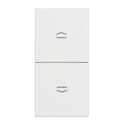 ЕДНОМОДУЛЕН БУТОН ЗА ЩОРИ CLASSIA LEGRAND - БЯЛ