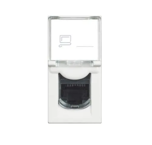 РОЗЕТКА RJ45 STP CAT 6 1 МОДУЛНА CLASSIA LEGRAND - БЯЛ