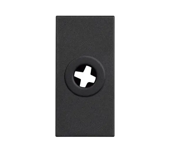 Ieșire cablu 9,5MM 1 modul CLASSIA LEGRAND - negru