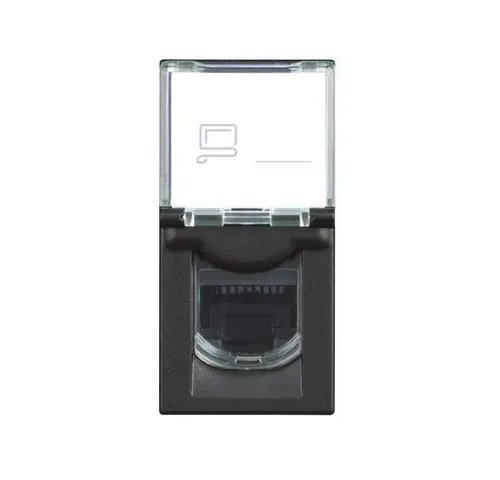 РОЗЕТКА RJ45 UTP CAT 5E 1 МОДУЛЕН CLASSIA LEGRAND - ЧЕРЕН