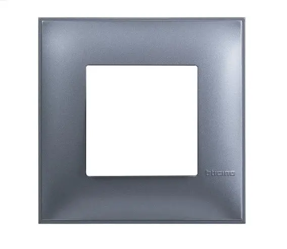 ΜΟΝΗ ΠΛΑΙΣΙΟ R4802LM CLASSIA LEGRAND - ΜΠΛΕ ΜΕΤΑΛΛΙΚΟ