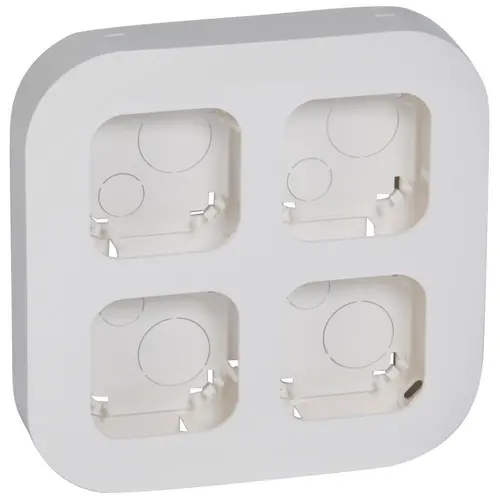 Consolă goală cu patru module IP21 FORIX LEGRAND - Alb - 1