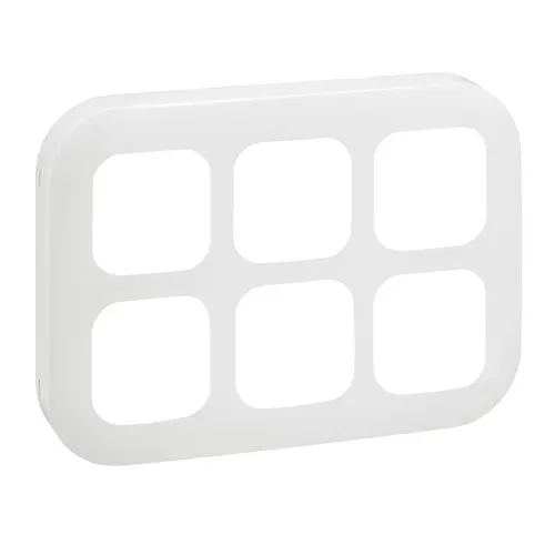 ПРАЗЕН МОДУЛ КАПАЧКА ЗА КОНЗОЛА ОМ IP21FORIX LEGRAND - БЯЛ