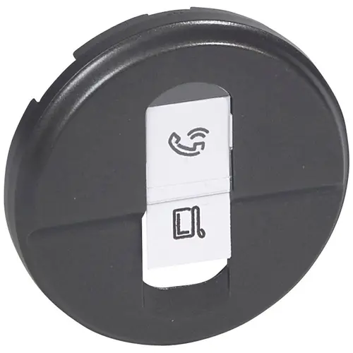 ПЛОЧКА ЗА RJ 45 CELIANE LEGRAND - ГРАФИТ