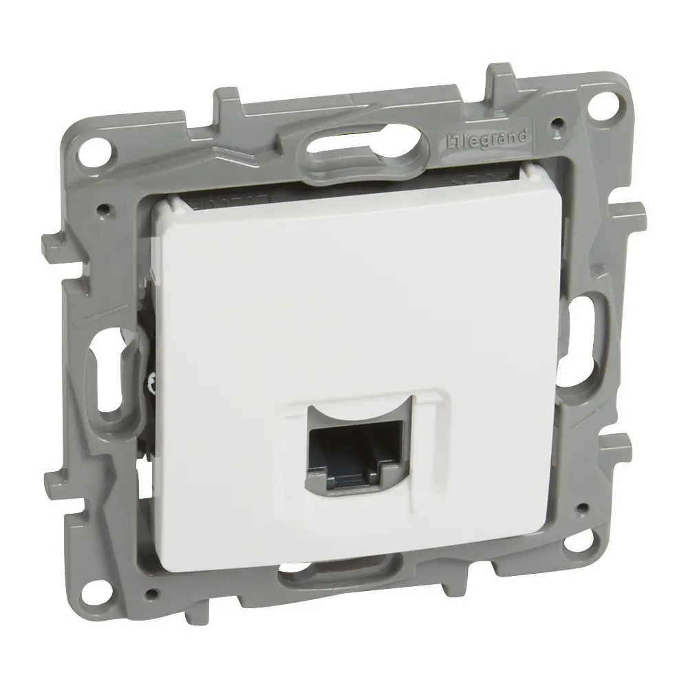 РОЗЕТКА RJ45 UTP КАТЕГОРИЯ 5 NILOE LEGRAND - БЯЛ