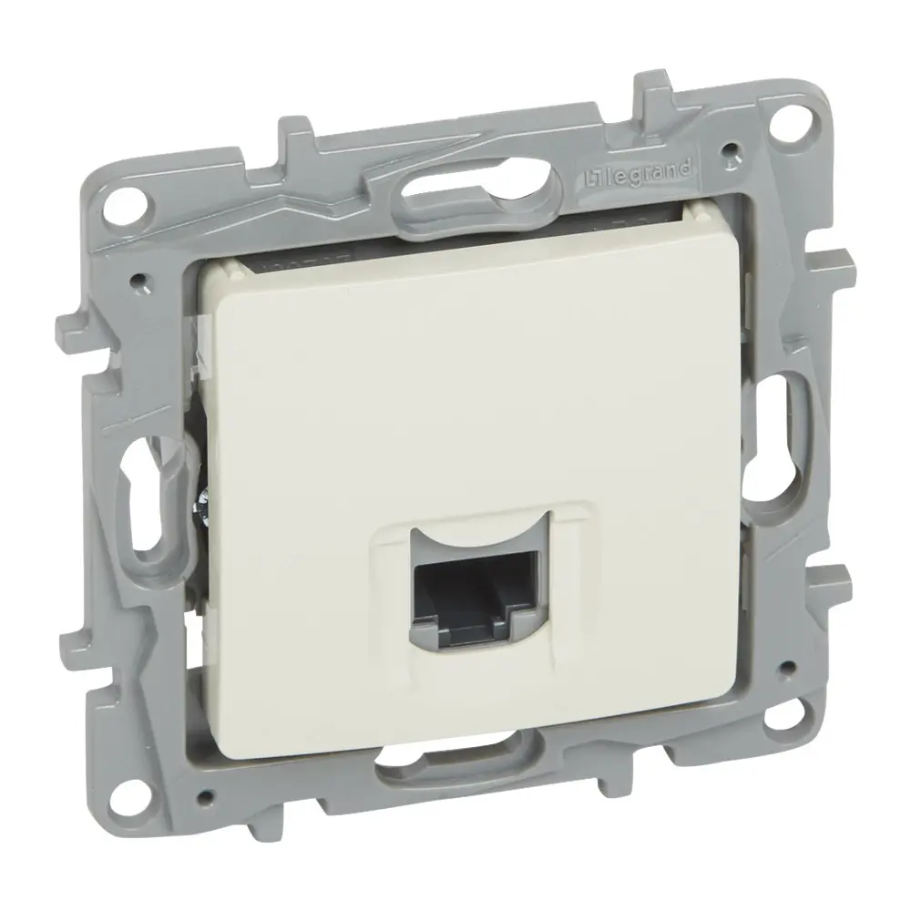 РОЗЕТКА RJ45 UTP КАТЕГОРИЯ 5 NILOE LEGRAND - КРЕМ