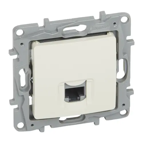Πρίζα RJ45 UTP κατηγορίας 5 NILOE LEGRAND - κρεμ - 1