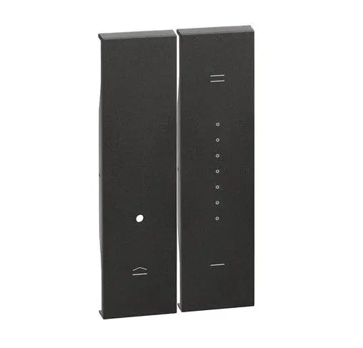 Μετώπη δύο modules για ντίμερ LIVING NOW LEGRAND - μαύρη