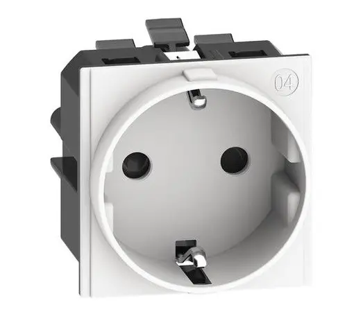 КОНТАКТ ШУКО 2 P+E 16 A 250 V С АВТОМАТИЧНИ СКОБИ LIVING NOW LEGRAND - БЯЛ