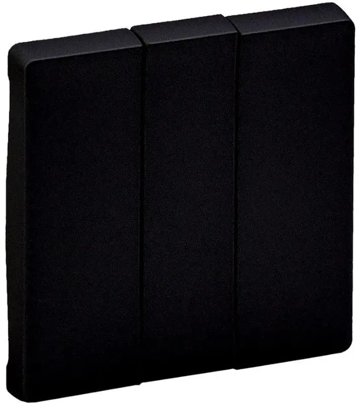 Panou frontal pentru întrerupător triplu LGR 756032 VALENA LIFE LEGRAND - NEGRU
