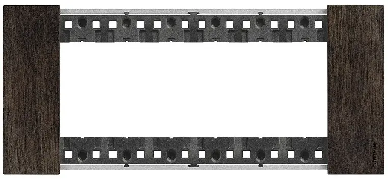 Ramă cu șase module LN KA4806LG LIVING NOW BITICINO - nuc