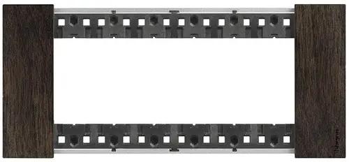 ШЕСТМОДУЛНА РАМКА LN KA4806LG LIVING NOW BITICINO - ОРЕХ