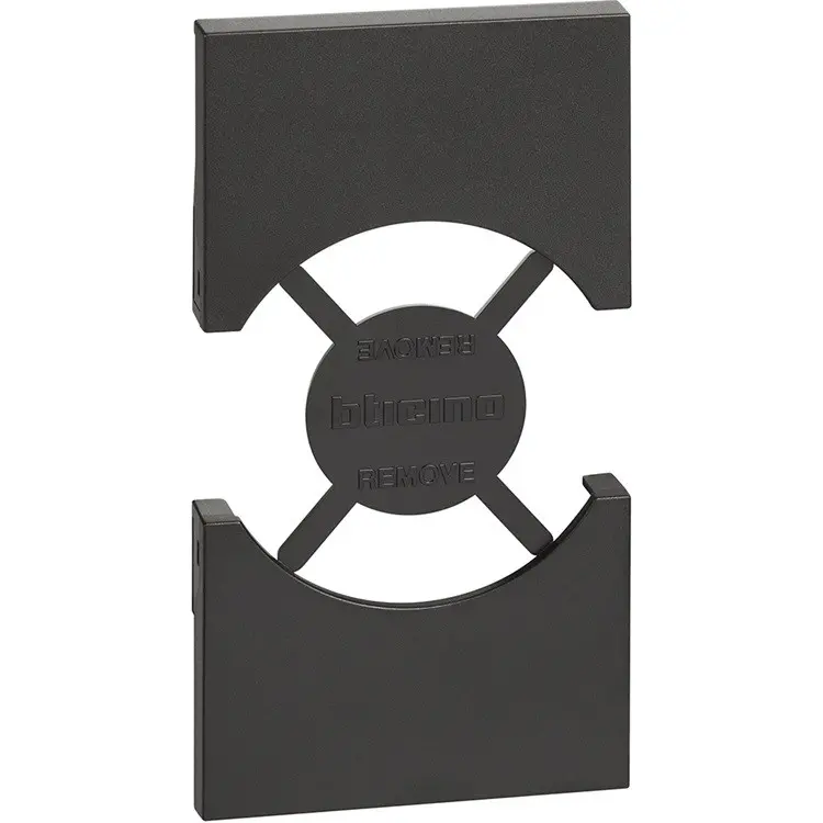 Panou frontal Schuko LN KG03 LIVING NOW BTICINO - negru