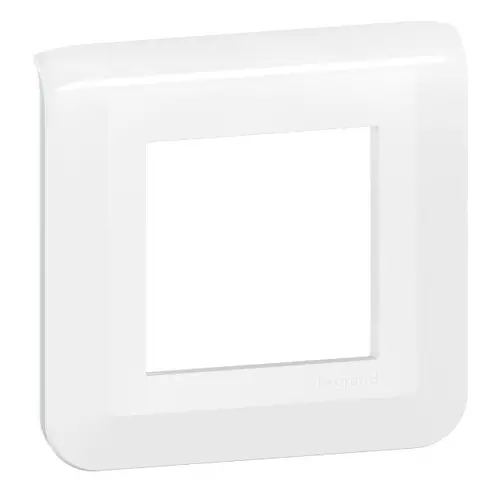 RAMĂ CU DOUĂ MODULE LGR 77802L MOSAIC LEGRAND - ALB - 1